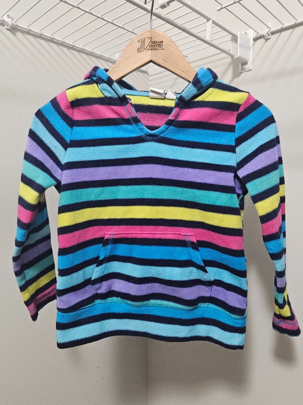 1989 Place Striped Fleece Hoodie